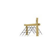 Naturiq dubbelt klätternät