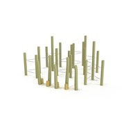 Naturiq Stor balansskog målad