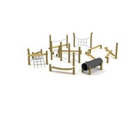 Naturiq balansbana 17 delar