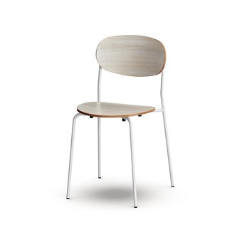 Stol Collab FSC 4-ben sh 45 cm silverstativ