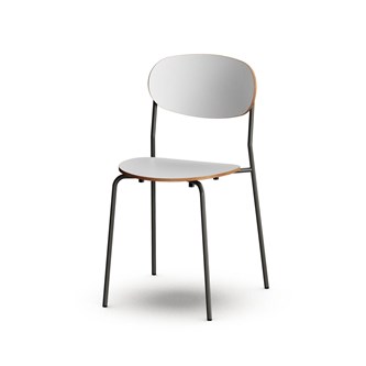 Stol Collab FSC BX 4-ben sh 45 cm svart stativ