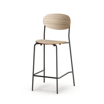 Stol Collab FSC BX sh 63 cm svart stativ