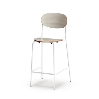 Stol Collab FSC BX sh 63 cm vitt stativ