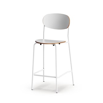 Stol Collab FSC BX sh 63 cm vitt stativ