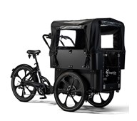 Kapell med bågar till Cargobike Delight 6 barn