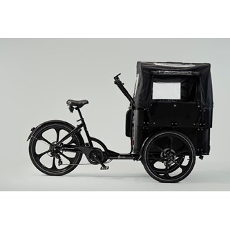 Kapell med bågar till Cargobike Delight 6 barn