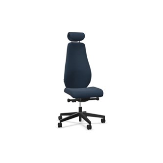 Kontorsstol Bjarg ERT hög rygg med nackstöd Rivet