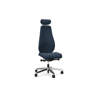 Kontorsstol Bjarg ERT hög rygg med nackstöd Rivet
