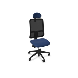 Kontorsstol Utila Mesh black SA2T med nackstöd Synergy