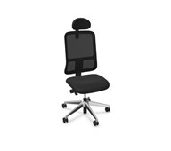 Kontorsstol Utila Mesh black SA2T med nackstöd Synergy