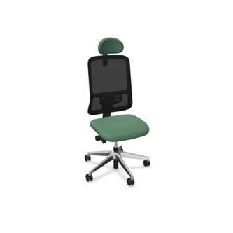 Kontorsstol Utila Mesh black SA2T med nackstöd Synergy
