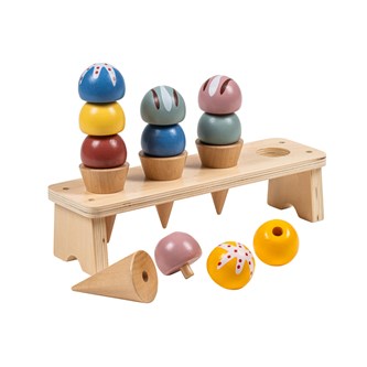 EDUCO Glassar med ställ