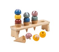 EDUCO Glassar med ställ