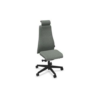 Kontorsstol Viden ERT hög rygg med nackstöd Rivet