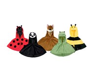 Kappor skogsdjur 5-pack