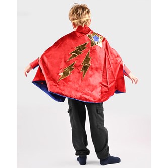 Superhjältecape med mask