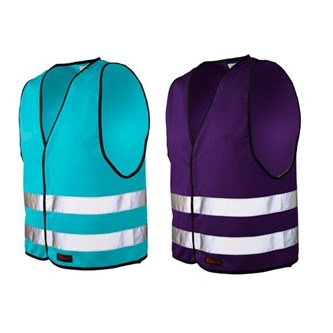 Reflexväst kardborreknäppning, XXS