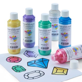 Pärlemorfärg  6x250 ml