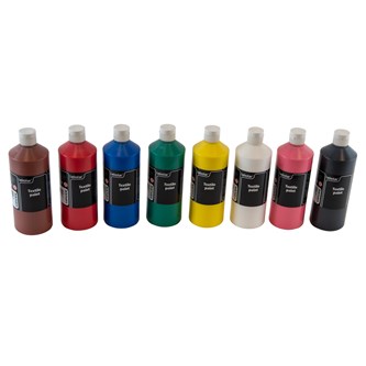 CREALL Textilfärg, 8-pack