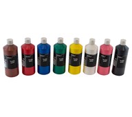 CREALL Textilfärg, 8-pack