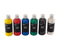 CREALL Textilfärg, 6-pack