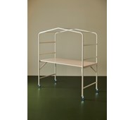 Bord MeetUs FSC BX 140x80xH72 cm HPL silverstativ