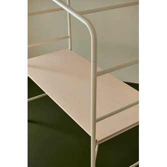 Bord MeetUs FSC BX 180x80xH90 cm HPL vitt stativ