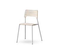 Stol Como FSC 4-ben sh 45 cm mellan sits silverstativ