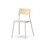 Stol Como FSC 4-ben sh 45 cm mellan sits silverstativ