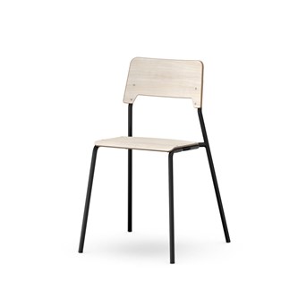 Stol Como FSC BX 4-ben sh 45 cm mellan sits svart stativ