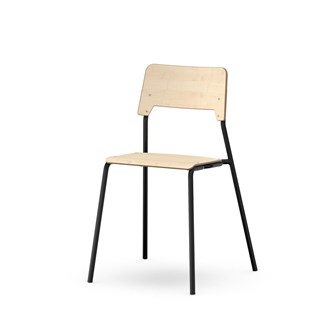 Stol Como FSC BX 4-ben sh 45 cm mellan sits svart stativ