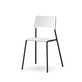 Stol Como FSC BX 4-ben sh 45 cm mellan sits svart stativ