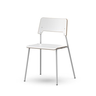 Stol Como FSC 4-ben sh 45 cm stor sits silverstativ