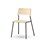 Stol Como FSC BX 4-ben sh 45 cm stor sits svart stativ