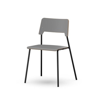 Stol Como FSC BX 4-ben sh 45 cm stor sits svart stativ