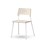 Stol Como FSC BX 4-ben sh 45 cm stor sits vitt stativ