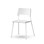 Stol Como FSC BX 4-ben sh 45 cm stor sits vitt stativ