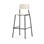 Stol Como FSC BX 4-ben sh 75 cm mellan sits svart stativ