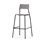 Stol Como FSC BX 4-ben sh 75 cm mellan sits svart stativ
