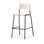 Stol Como FSC BX 4-ben sh 75 cm stor sits svart stativ