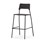 Stol Como FSC BX 4-ben sh 75 cm stor sits svart stativ