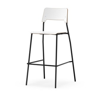 Stol Como FSC BX 4-ben sh 75 cm stor sits svart stativ