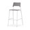 Stol Como FSC BX 4-ben sh 75 cm stor sits vitt stativ