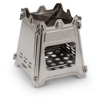 Rostfritt kök med väska