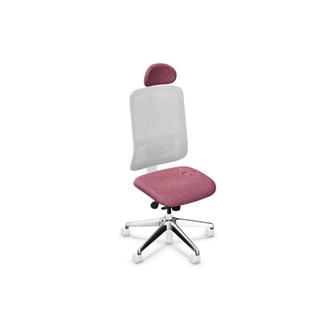 Kontorsstol Utila Mesh light grey FST med nackstöd Rivet