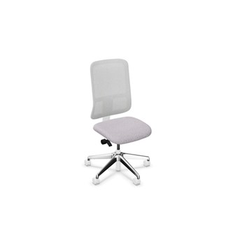 Kontorsstol Utila Mesh light grey SA2T Rivet