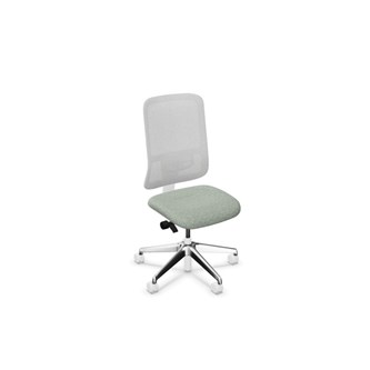 Kontorsstol Utila Mesh light grey SA2T Rivet