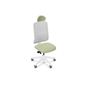 Kontorsstol Utila Mesh light grey SA2T med nackstöd Rivet