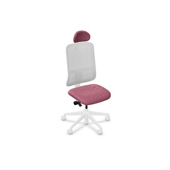 Kontorsstol Utila Mesh light grey SA2T med nackstöd Rivet