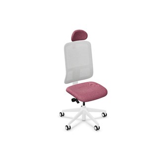 Kontorsstol Utila Mesh light grey SA2T med nackstöd Rivet